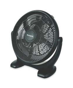 Ventilatore da appoggio box tondo diametro 36 cm con 5 pale e 3 velocit, 50 w