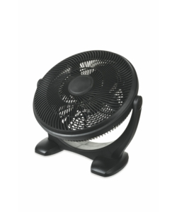 Ventilatore da appoggio box tondo diametro 36 cm con 5 pale e 3 velocitÀ, 50 w