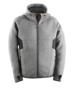 Felpa da lavoro kapriol 'tech hoodie' colore grigio, tg m