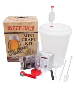 Kit birra artigianale base mini craft con fermentatore da 13,5 litri - ferrari group