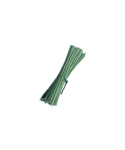 Filo per giardinaggio verde pretagliato 10 cm. 100 pz.