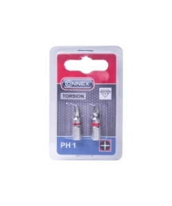 Inserti phillips ph 1 acciaio diamantato 2 pz.