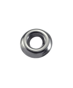 Orli sottovite inox  11 x 4 mm. - 30 pz.