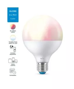 Lampadina globo smart philips smart led g95, 1055 lm