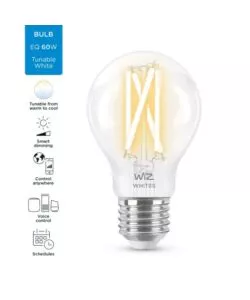 Lampadina filament chiaro smart philips smart led a60, 806 lm