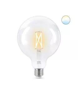 Lampadina filament chiaro smart philips smart led g125, 806 lm