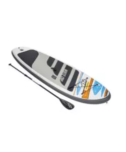 Set tavola da sup gonfiabile bestway "hydro force white cap", 305x84x12 cm 65342