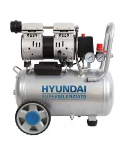 Compressore aria silenziato hyundai 24l 1hp - cod. 65700