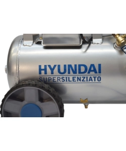 Compressore aria silenziato hyundai 24l 1hp - cod. 65700