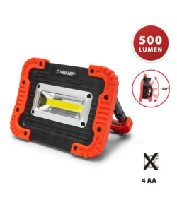 Faro portatile led 500 lumen, 5w