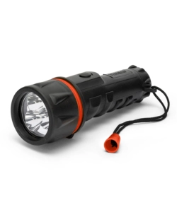 Torcia 3 led in gomma, 12 lumen