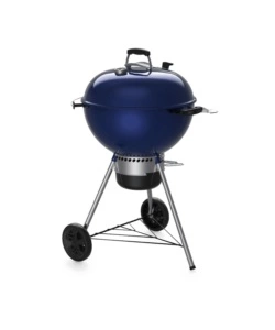 Barbecue a carbone weber "master-touch gbs c-5750" colore blu con griglia 57 cm