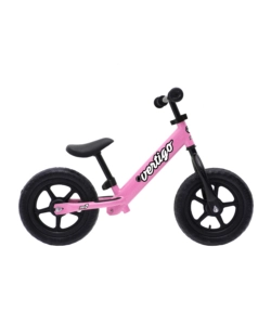 Bici pedagogica per bambini senza pedali vertigo, colore rosa