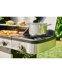 Barbecue a gas ompagrill "indianapolis titanium", 4 bruciatori