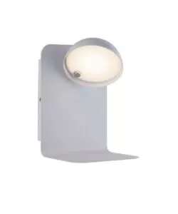 Applique 'boing' led bianco con usb, 300lm