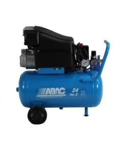 Compressore aria lubrificato abac "pole position l20" 24l 2hp