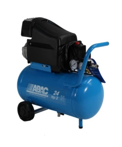 Compressore aria lubrificato abac "pole position l20" 24l 2hp