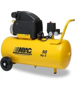 Compressore aria lubrificato abac "monte carlo b20" 50l 2hp