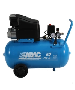 Compressore aria lubrificato abac "monte carlo l20" 50l 2hp