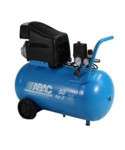 Compressore aria lubrificato abac "monte carlo l20" 50l 2hp