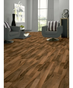 Pavimento laminato noce ticino 7mm ac3 2,39 m² linea standard