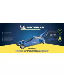 Cric idraulico a carrello 1,8 t per auto michelin