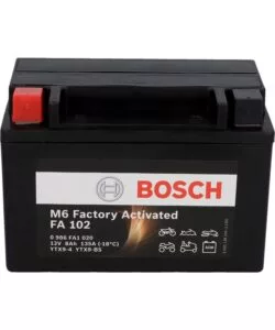 Batteria per moto bosch 'fa102' preattiva 8ah sx