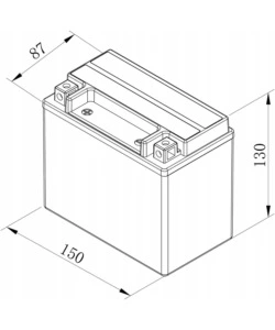 Batteria moto bosch "fa104" 10ah sx preattivata