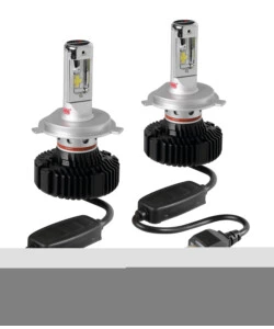 Lampade led per auto 9-32v halo led serie 4 fit-master - (h4) - 25w - p43t - 2 pz  - scatola  57798