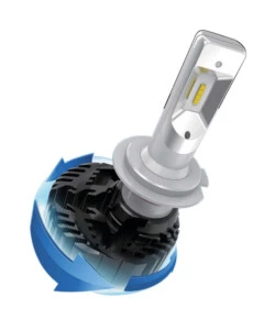 Lampade led per auto 9-32v halo led serie 4 fit-master - (h4) - 25w - p43t - 2 pz  - scatola  57798