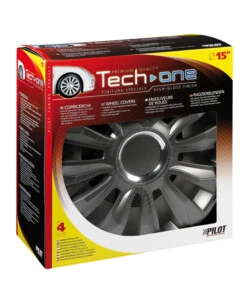 Copricerchi per auto 'avalone' pro dark -  15'  31532