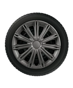 Copricerchi per auto nero dark -  13'  31515