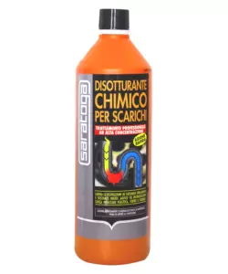 Disotturante chimico per scarichi, 1 litro