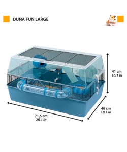 Gabbia per criceti 'duna fun large', 71,5x46x41 cm - ferplast