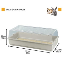 Gabbia per criceti 'maxi duna multy', 99x51,5x36 cm - ferplast