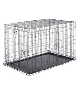 Box pieghevole per cani 'dog-inn 120' nero, 123x76x81 cm