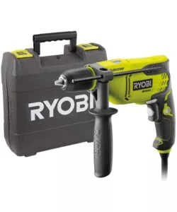 Kit valigetta trapano a percussione elettrico ryobi 'rpd680-k' 680 w