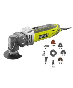 Utensile multifunzione rmt300-sa elettrico 300w con testa snodabile - ryobi