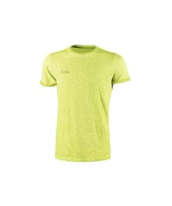 T-shirt fluo yellow fluo u-power - taglia l