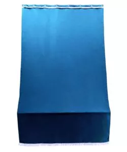 Tenda da sole con anelli per porta blu, h 250 x 140 cm