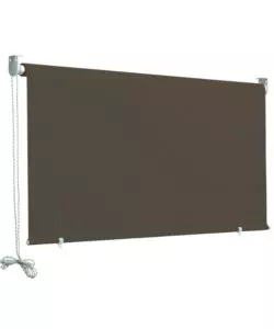 Tenda da sole con catenella marrone, h 250 x 150 cm