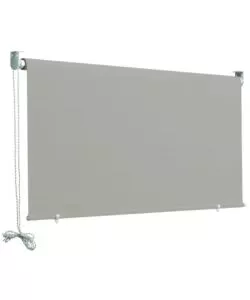 Tenda da sole con catenella cenere, h 250 x 150 cm