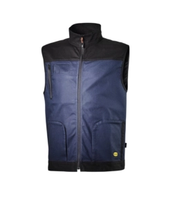 Diadora gilet da lavoro mover blu, tg m