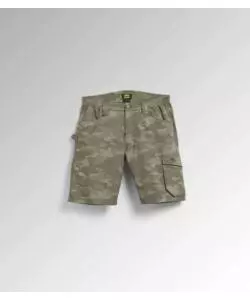 Diadora bermuda da lavoro poly camo grigio camouflage, tg xl