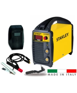 Saldatrice inverter mma ad elettrodo rivestito stanley sirio 140 mma