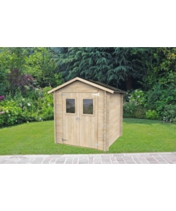 Casetta in legno da giardino alce "hobby" 198x198x215h cm