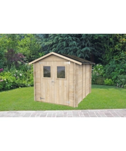 Casetta in legno da giardino alce "hobby" 198x248x215h cm