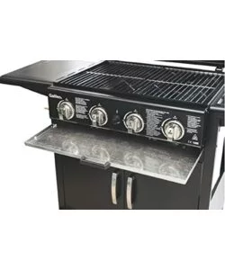 Barbecue a gas con 4 fuochi 12kw