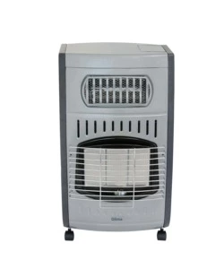 Stufa a gas per interni portatile qlima 'gh3062 rf' 4,2 + 2 kw