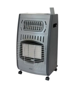 Stufa a gas per interni portatile qlima "gh3062 rf" 4,2 + 2 kw